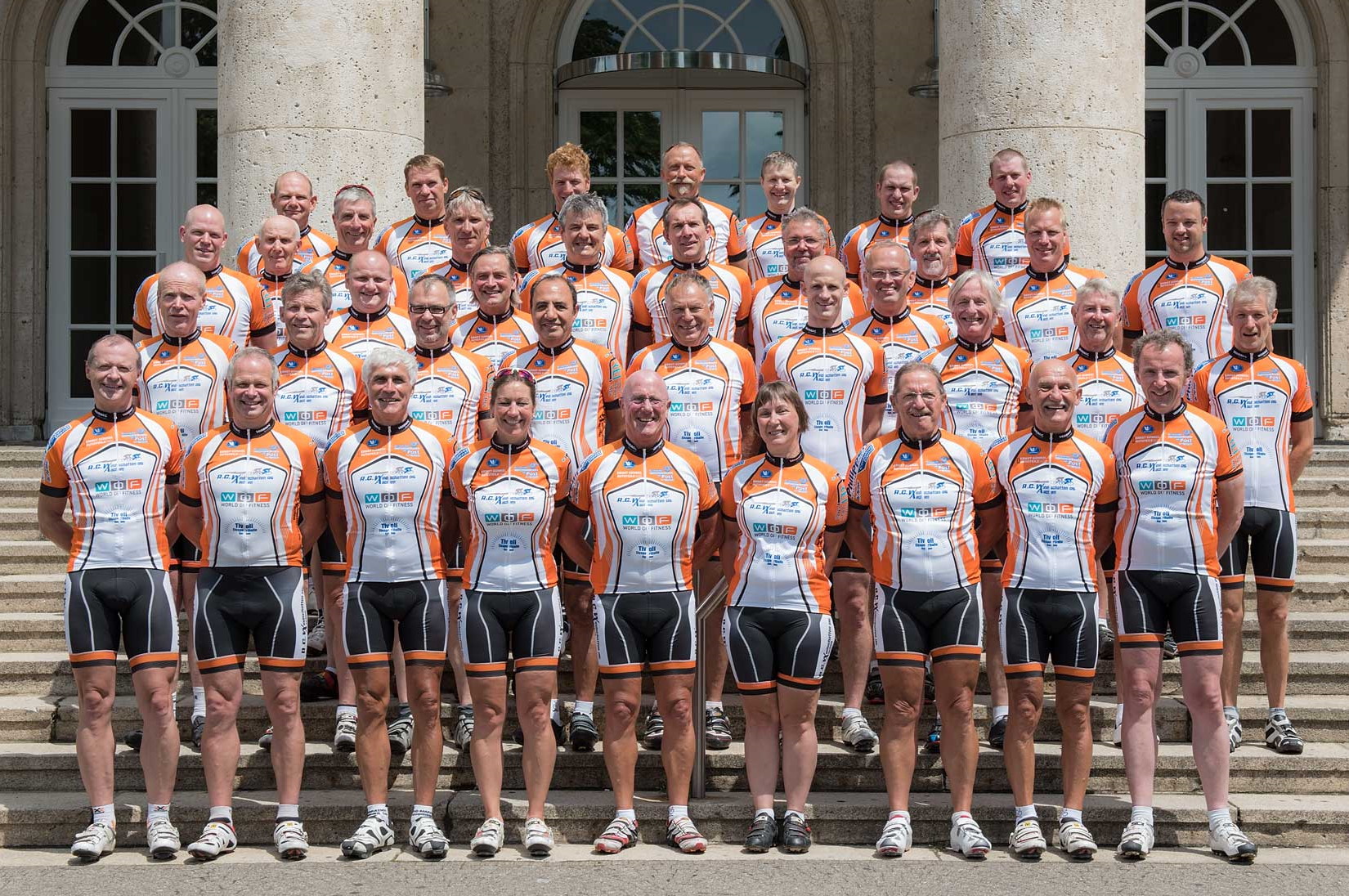 Mitglieder des Radclub Windschatten 05 Aachen am 13.06.2015